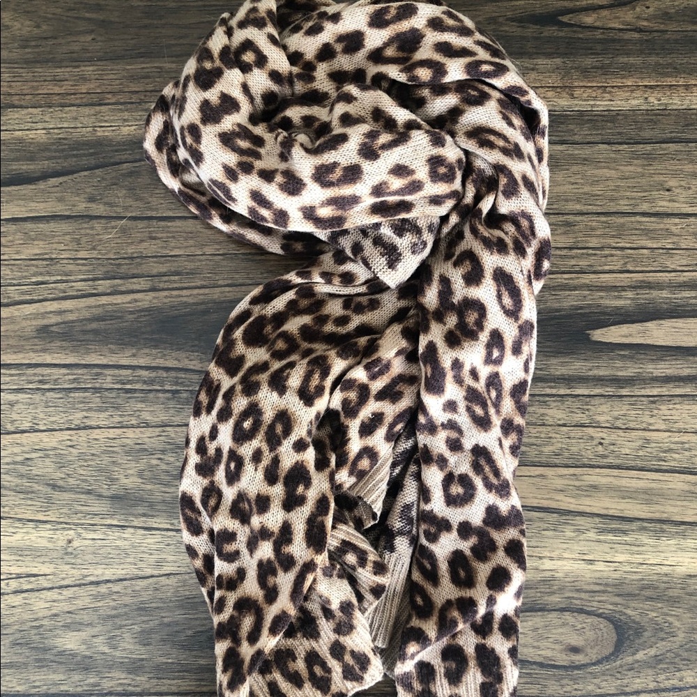 Banana Republic Leopard Scarf